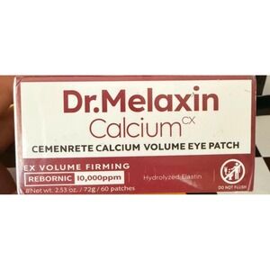 Dr. Melaxin Calcium CX Cemenrete Calcium Volume Eye Patch 60ct K-Beauty Firming